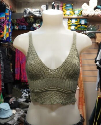 Knitted Top Khaki