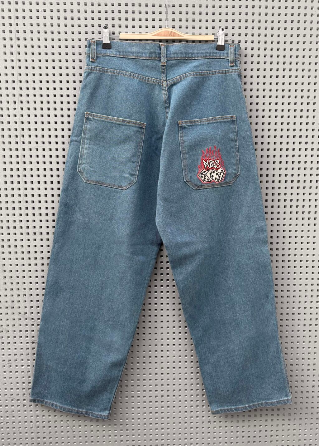 Pure Baggy Jeans Dice Fade