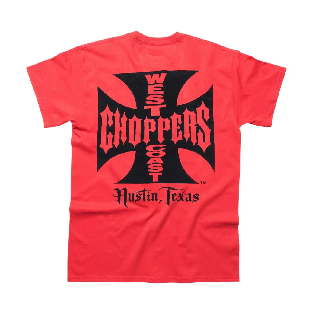 West Coast Choppers OG Logo T-Shirt Red