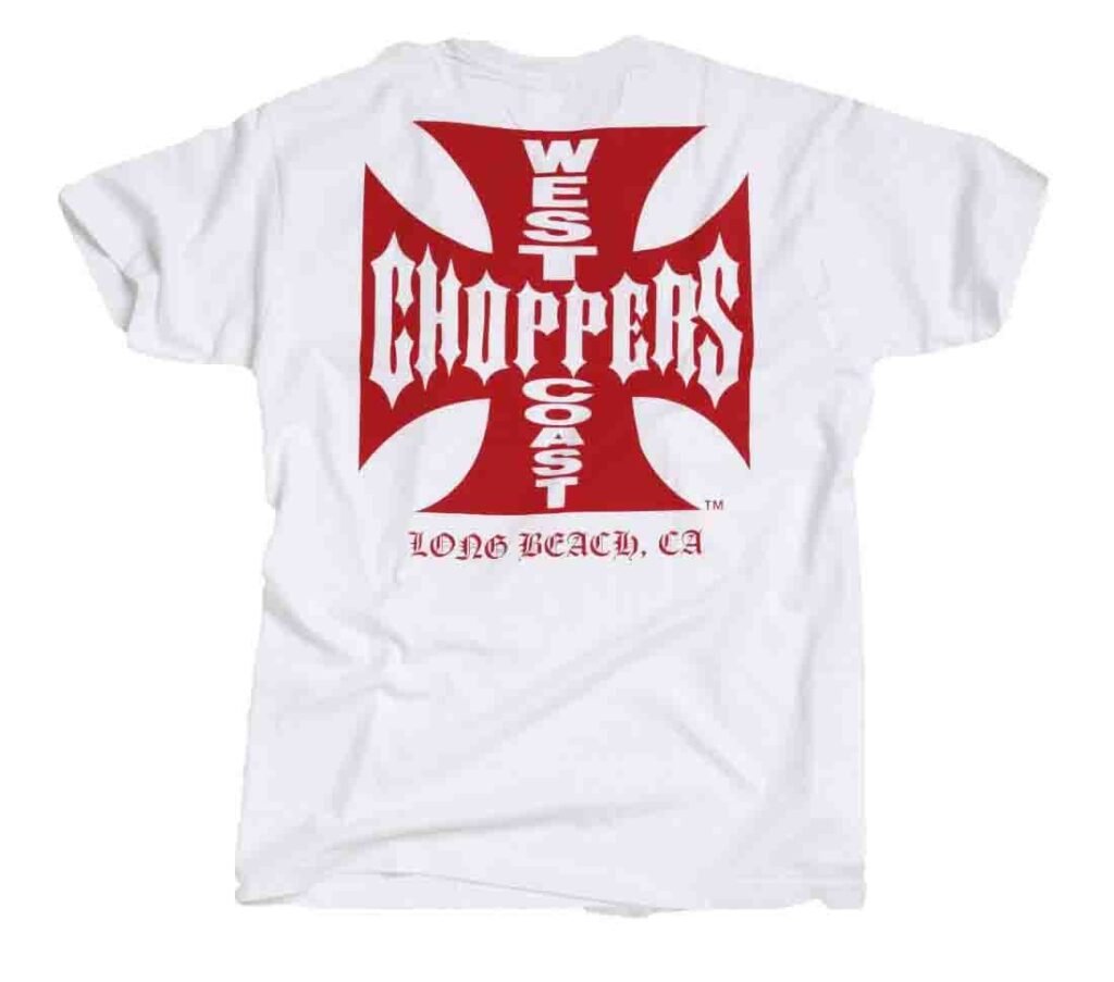 West Coast Choppers OG Classic T-Shirt - White Red