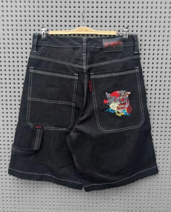 Baggy Shorts Jorts Koi Fish