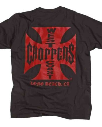 West Coast Choppers OG Black Red T-Shirt
