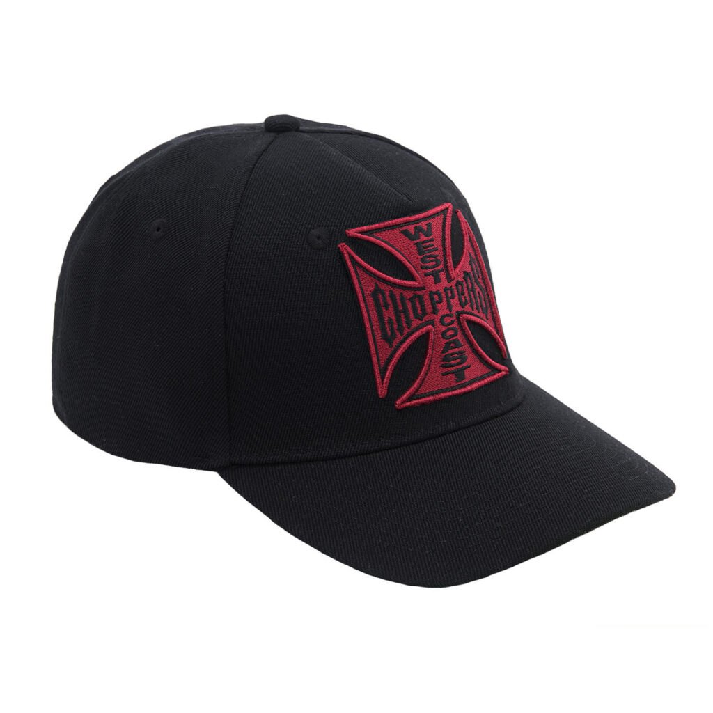 WEST COAST CHOPPERS OG ATX CROSS HAT - RED