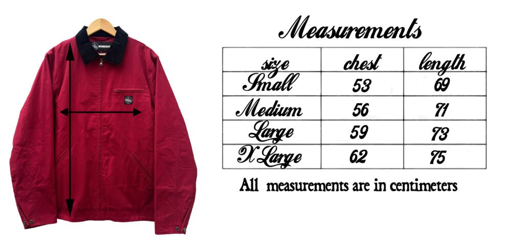 Pure Work Jacket Crimson Red
