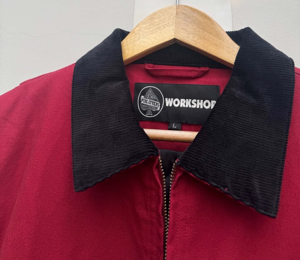 Pure Work Jacket Crimson Red