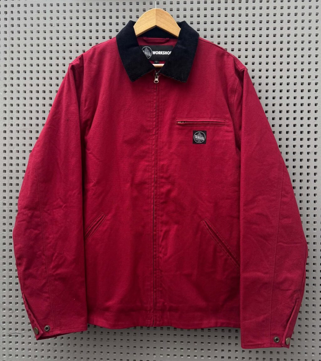 Pure Work Jacket Crimson Red