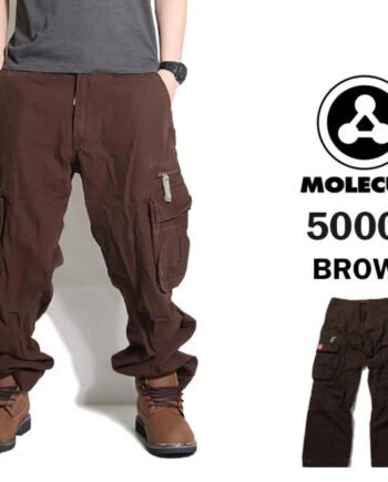 Molecule Cargo Brown Loose Pants