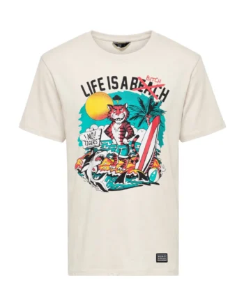 King Kerosin T-Shirt " Life Is A Bitch "