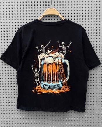 Pure "Purecoholic" Crop Top