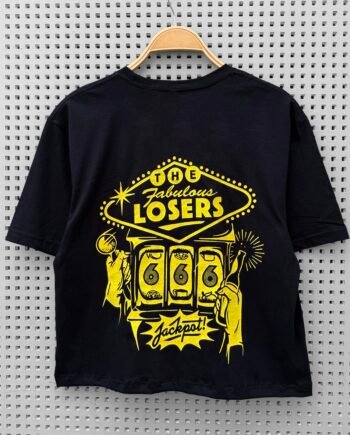 Pure "Fabulous Losers" Crop Top