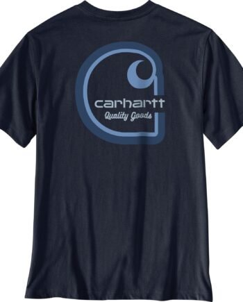 Carhartt Irvine Relaxed Multi Color C T-Shirt Navy