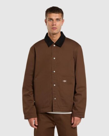 Dickies Worker Jacket Timber Brown Ανδρικο Μπουφαν